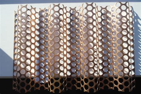 perforated corrugated metal